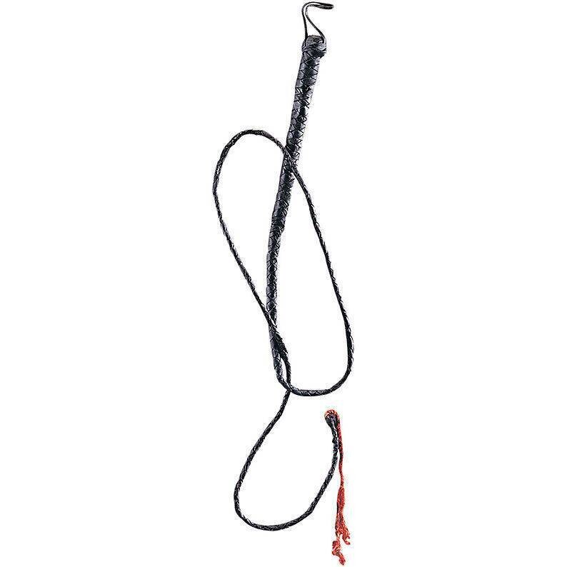 Costume Accessory-Black Whip-1pkg-6ft