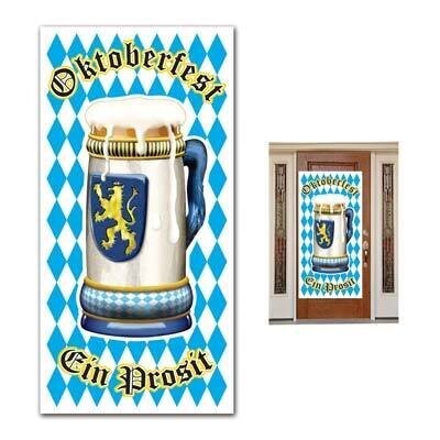 Door Cover-Plastic-Oktoberfest-1pkg-5ft