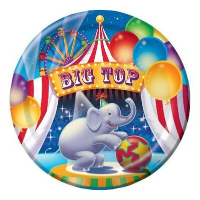 Plates-LN-Big Top Circus