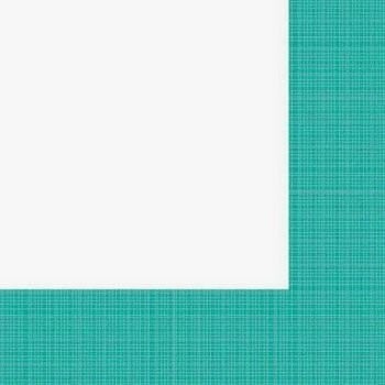 Napkins-LN-Textured Tropical Teal Border-24pkg-3ply (Discontinued)