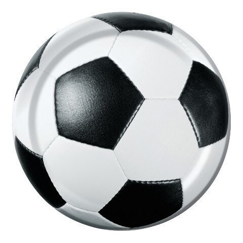 Plates-BEV-Soccer Fanatic-8pkg-Paper