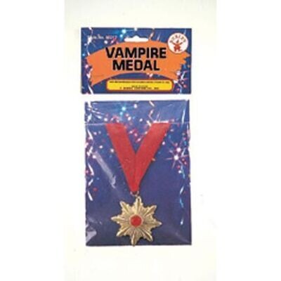 Costume Accessory-Vampire Medal-1pkg