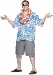 Cosutme-Hawaiian Shirt /Adult Plus