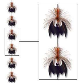 Firework Stringer-Tinsel-Bats-1pkg-7ft
