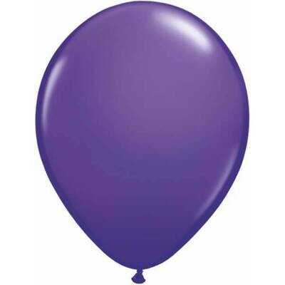 Latex Balloons-Purple Violet-100pkg-11&quot;