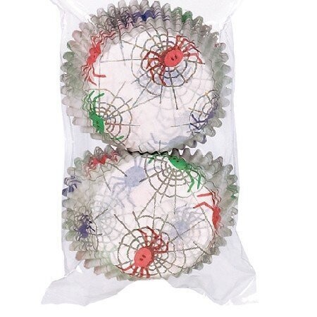 Cupcake Wrap-Halloween-Spider Frenzy-50pk