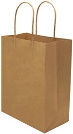 Paper Bag-Brown-1pkg-8&quot;x4.5&quot;x10&quot;