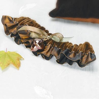Garter-Autumn with Acorn-1pkg-6&quot;