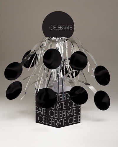 Centerpiece-Foil Cascade-Celebrate-1pkg-8.5&quot;