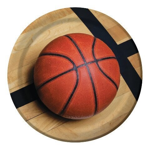 Plates-LN-Basketball Fanatic-8pkg-Paper