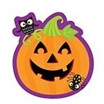 Cutout-Pumpkin-1pkg-8&quot;x7.5&quot;