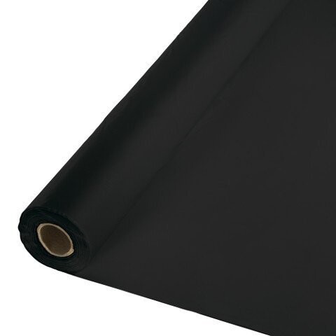 Table Roll-Black Velvet-100ft-Plastic