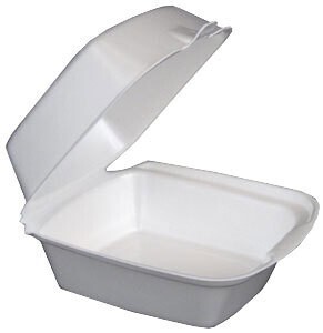 Foam Container-White-Square-4&#39;&#39;x4&#39;&#39;-125pk