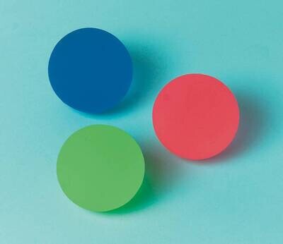 Party Favors- Neon Icy Bounce Ball- 6pcs