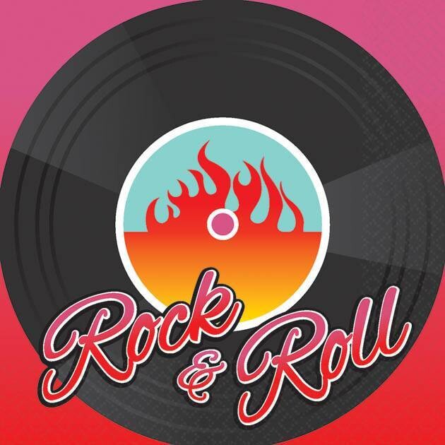 Napkins - BEV - Classic 50&#39;s Rock - 8pk - 2ply