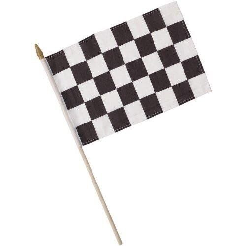 Flag-Race Car-8&#39;&#39;x12&#39;&#39;