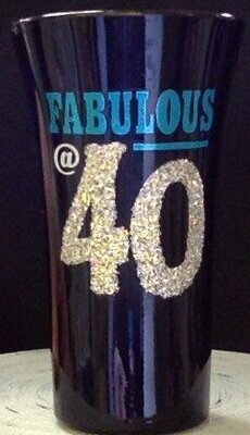 Shot Glass-Fabulous @ 40-1pkg-3.5&quot;