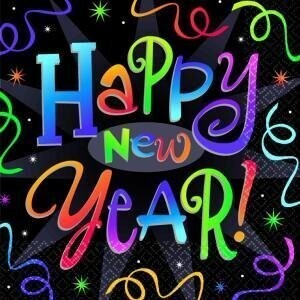 Napkins-BEV-New Year-Countdown Celebration-12pk-2ply