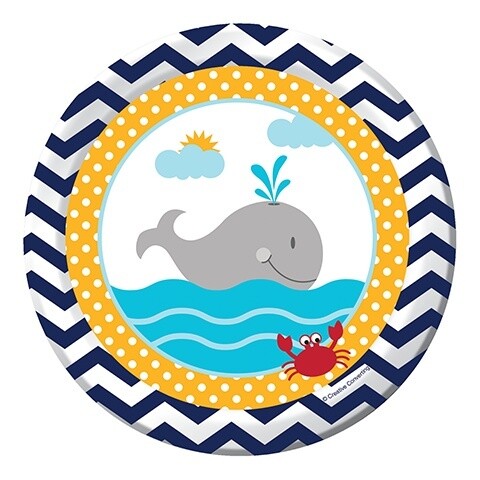 Plates-BEV-Ahoy Matey-8pkg-Paper - Discontinued