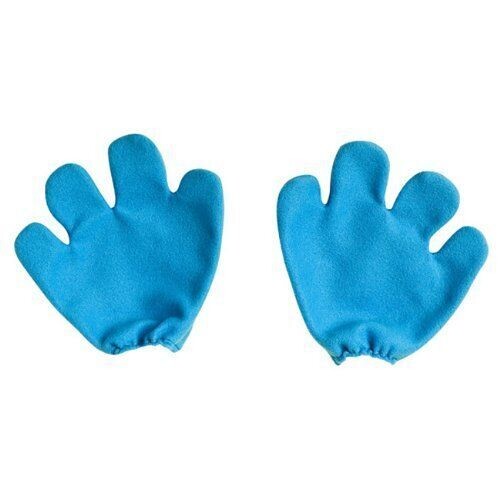 Costume Accessory-Blue Smurf Gloves-1pkg