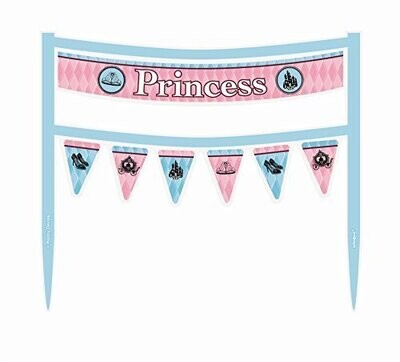Cake Banner-Fairytale Princess-6.5&#39;&#39;