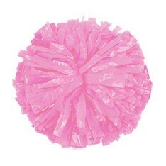 Poly Poms-Fuchsia-25pk