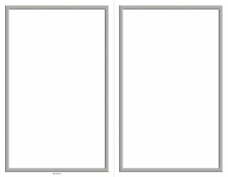 Foldable Programs-White-50pk