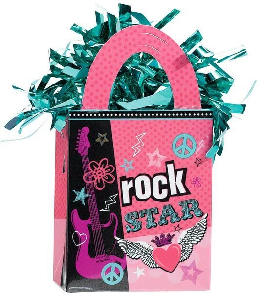 Balloon Weight-Rocker Girl-5.7oz