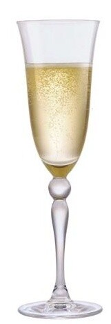 Etched Toasting Flute Glass-Best Man-1pkg-10&quot;