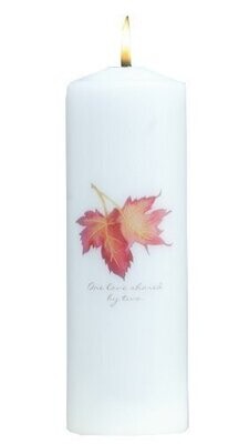 Candle-Maple Leaf-9&#39;&#39;