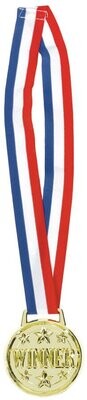 Necklace Award Medal Ribbon-30''