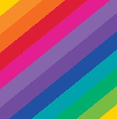 Napkins-BEV-Rainbow-16pkg-3ply - Discontinued