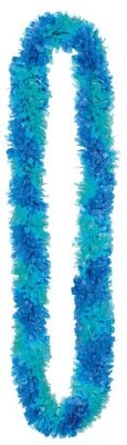 Lei-Blue-Summer Luau