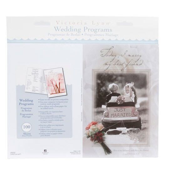 Wedding Programs