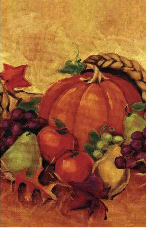 Table Cover-Harvest Still Life-Paper-54&#39;&#39; x 102&#39;&#39;