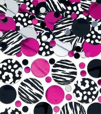 Confetti-Hot Pink Zebra