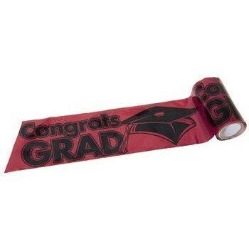 Streamers-Burgundy Congrats Grad-300ft (Seasonal)