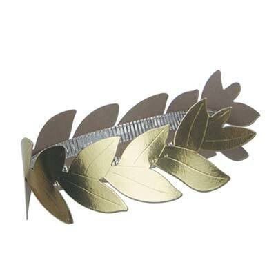 Costume Accessory-Foil-Roman Laurel Wreath-1pkg