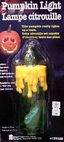 Halloween Accessory-Pumpkin Light-1pkg