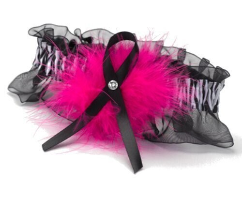 Fushia Garter-Zebra Blk