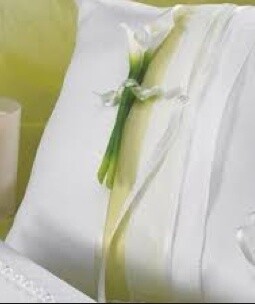 Ring Pillow-Calla Lilly-1pkg-7&quot; 