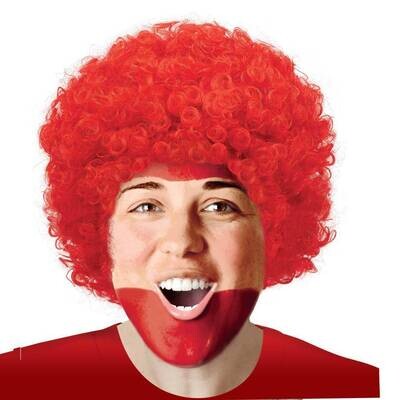 Wig - Curly - Red Afro - One Size