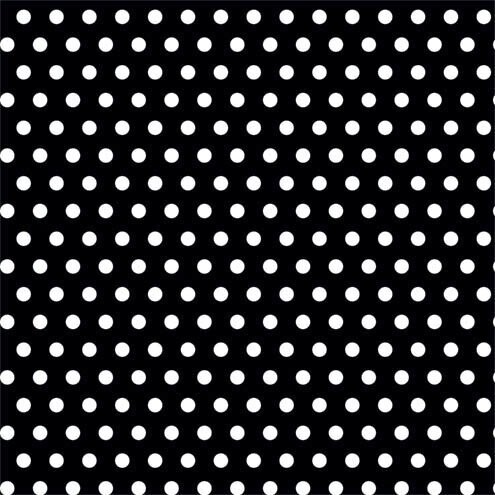 Gift Wrap-Black Dots/Value/40ft