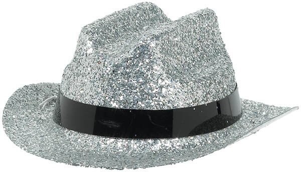 Hats- Mini Cowboy- Sprkle Silver