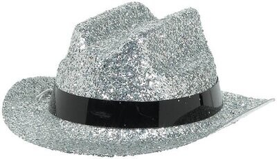 Hats- Mini Cowboy- Sprkle Silver