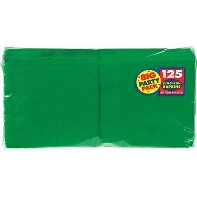 Napkins-LN-Festive Green-Value/125pk