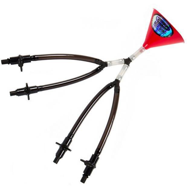 Beer Bong-4 Person Head Rush-1pkg