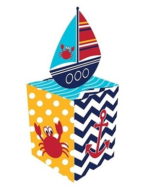 Favor Boxes-Ahoy Matey-8pkg