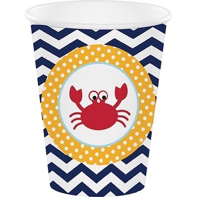 Paper Cups-Ahoy Matey-8pkg- - Discontinued