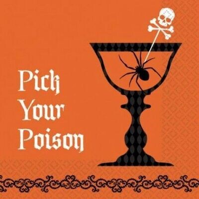 Napkins-BEV-Halloween-Shocktails Spirits-36pk